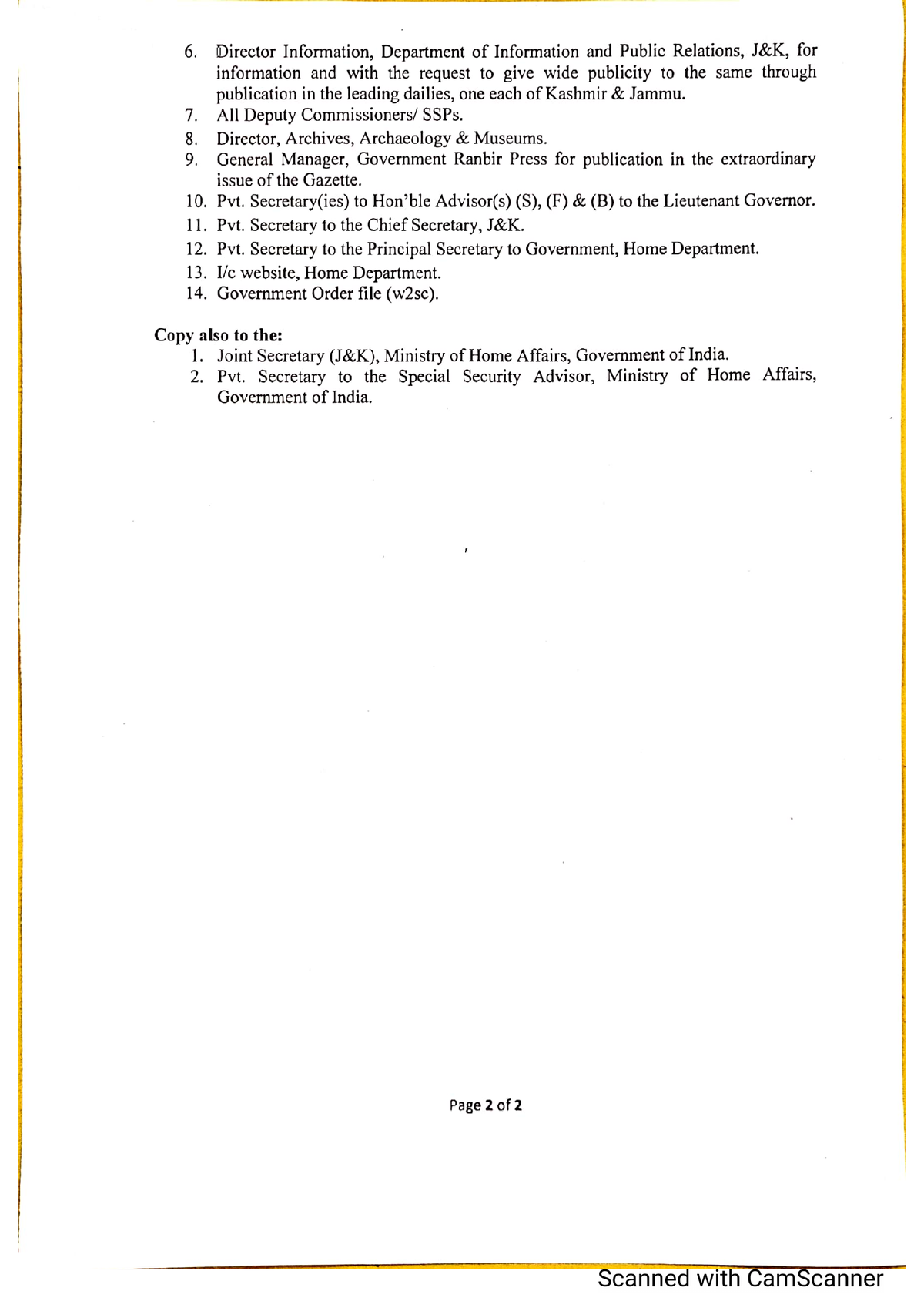 Government Order 49(TSTS) of 2020. pg2