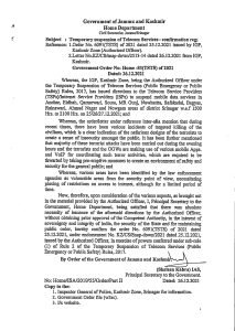 Government orders to suspend Internet services, December 26 2024