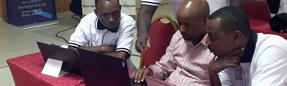 Participants and trainers at a DNSSEC workshop held in Burundi in May 2025|