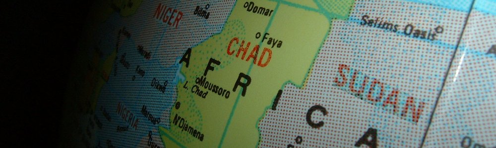 Map showing Niger, Chad and Sudan||||