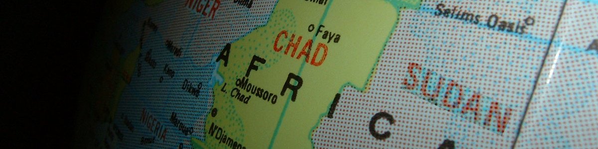 Map showing Niger, Chad and Sudan||||