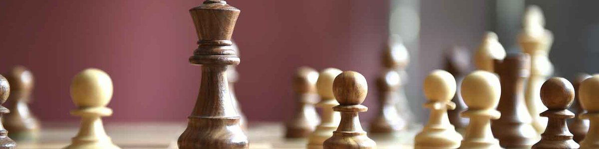 Photo of a chess board||