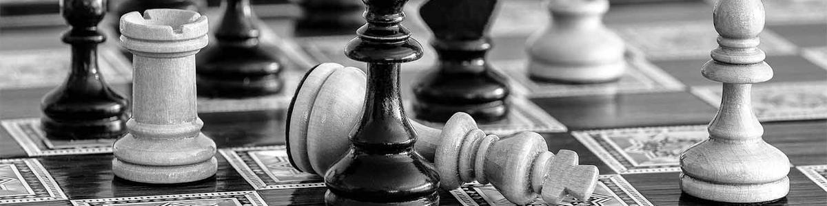 Photo of a chess board