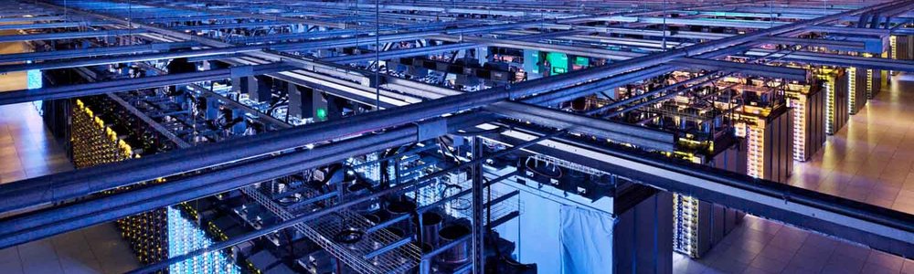 Photo of a data center servers||||