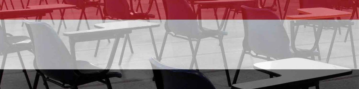 Photo of empty exam hall||||