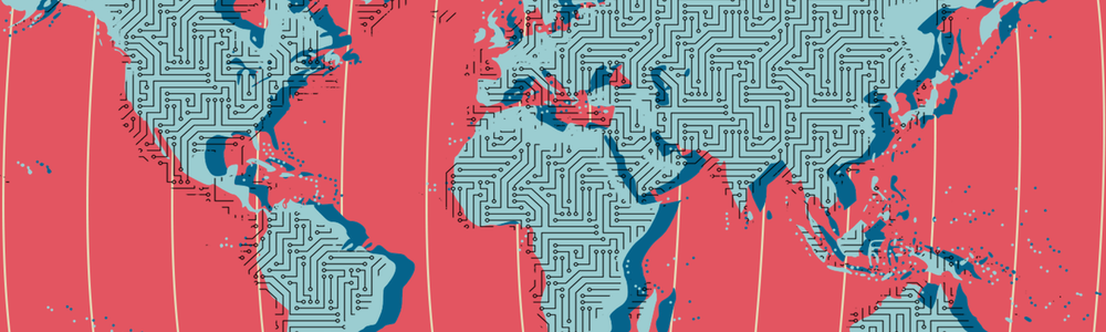 Banner image of world map|