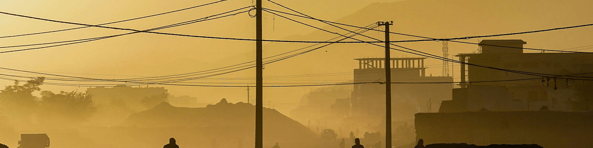 silhouette of person standing on hill during daytime|||