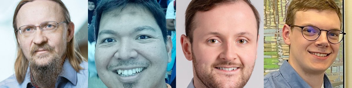 Banner image showing profile photos of the four Pulse research fellows