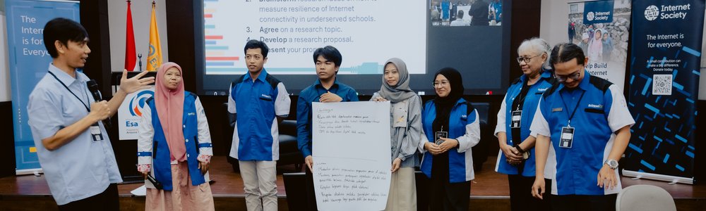 Photo des participants à la présentation du PIMF Indonésie