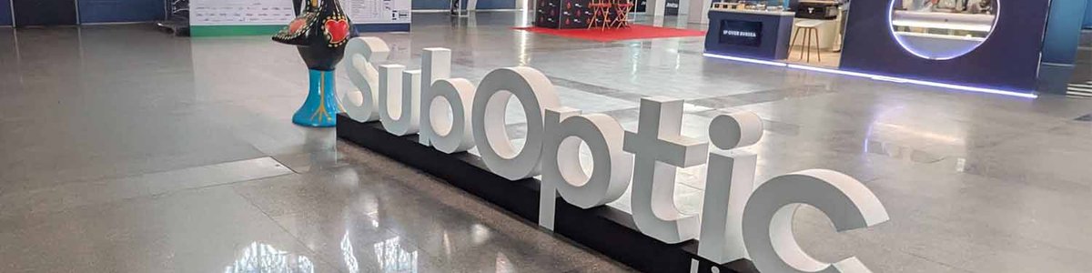 Photo from SubOptic 2025 exhibition area|