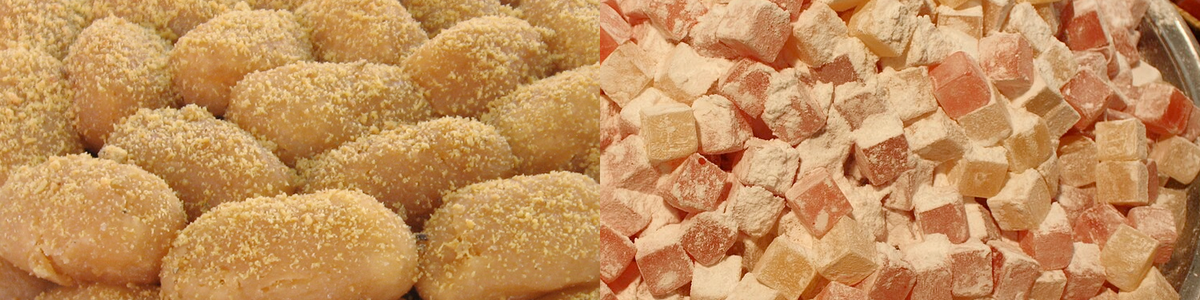 Side-by-side image of Chomchom and Turkish Delights|