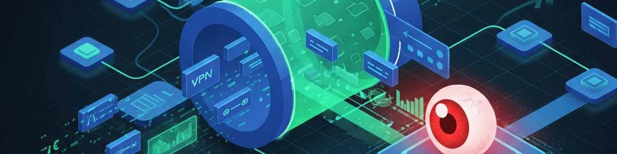 Illustration of detecting vpn traffic among Internet traffic