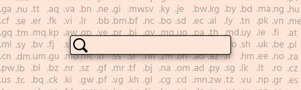 Illustration of ccTLDs