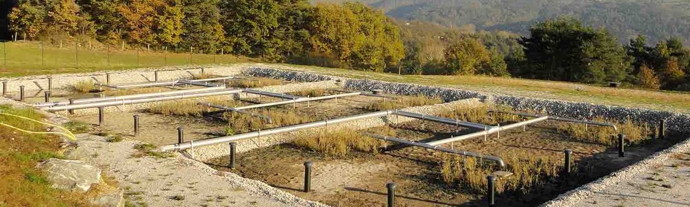 Photo of constructed wetlands