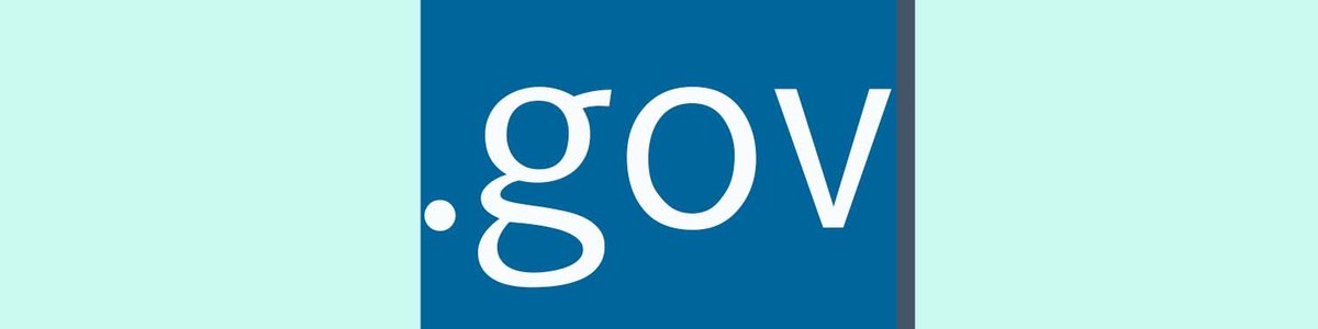 Graphic of an app icon with .gov
