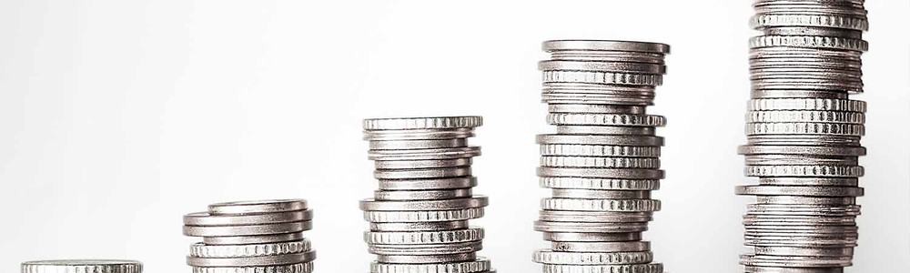Photo of stacks of coins