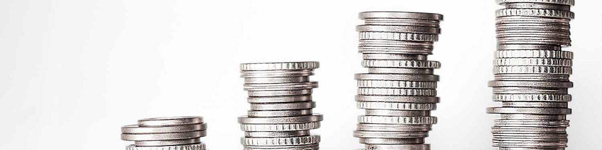Photo of stacks of coins