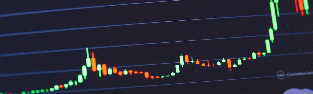 A generic timeline graph showing growth over time