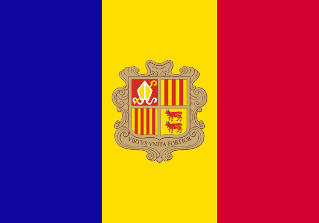 Flag of Principado de Andorra