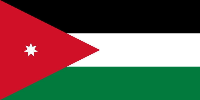 Flag of Jordania