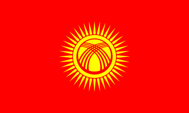 Flag of Kirguistán