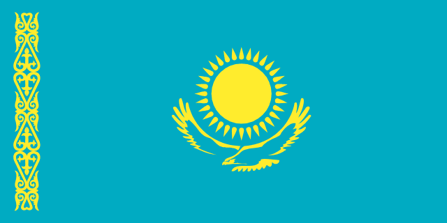 Flag of Kazajistán