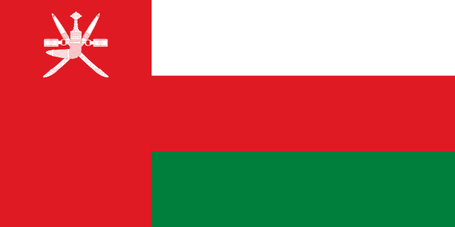 Flag of Omán