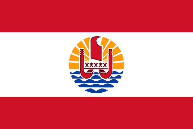 Flag of Polinesia Francesa