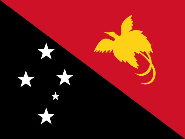 Flag of Papúa Nueva Guinea