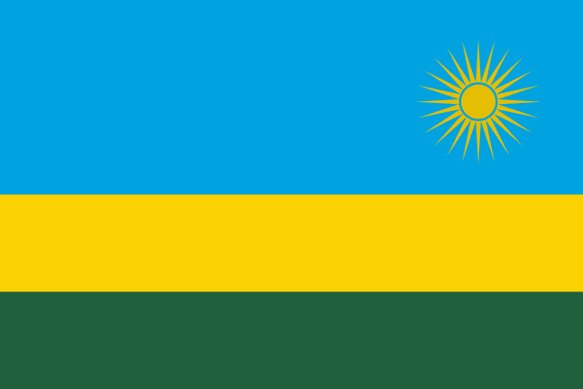 Flag of Ruanda