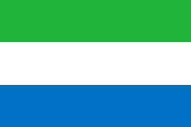 Flag of Sierra Leona