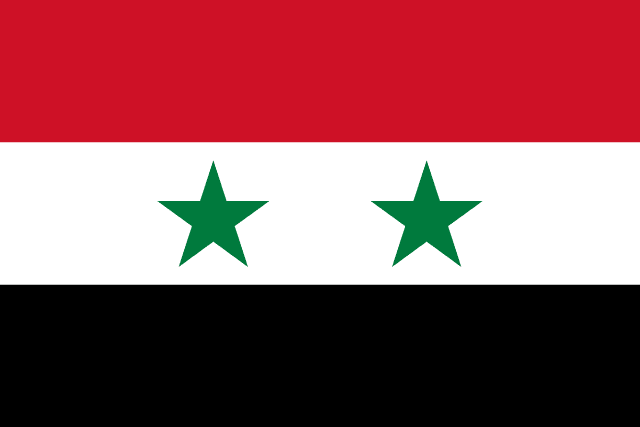 Flag of Syrie