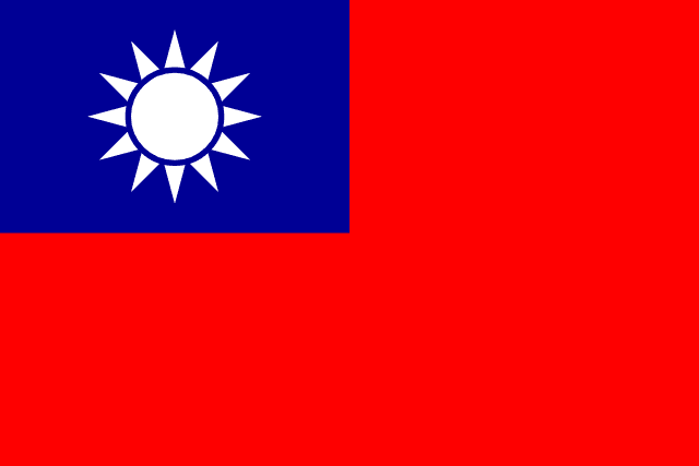 Flag of Taiwán