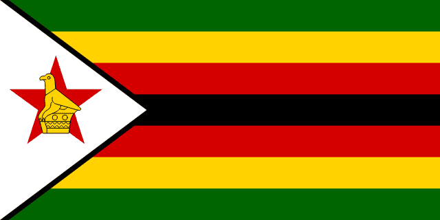 Flag of Zimbabue