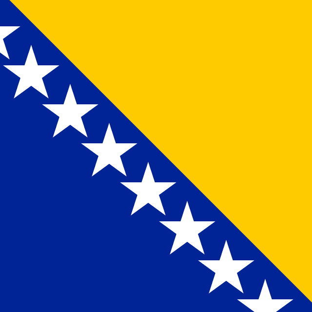 Flag of Bosnie-Herzégovine