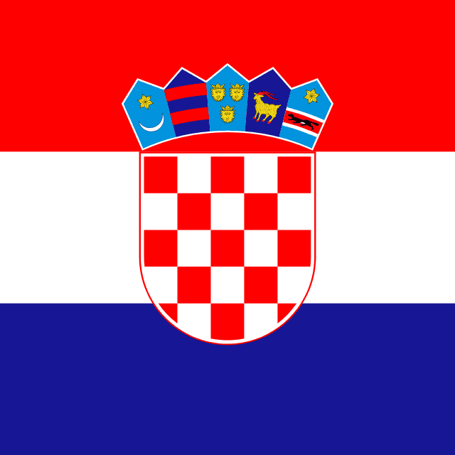 Flag of Croatie