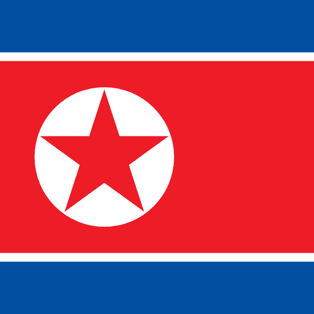 Flag of Corea del Norte