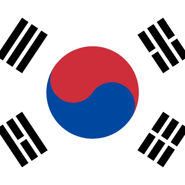 Flag of Corea del Sur