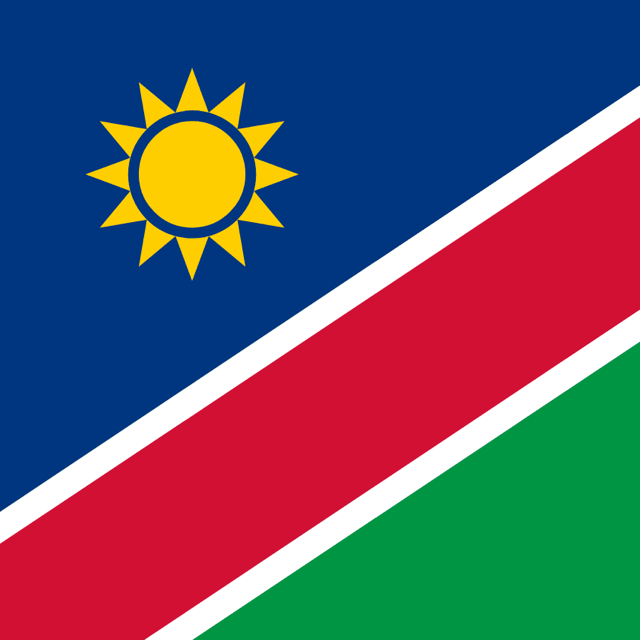 Flag of Namibia