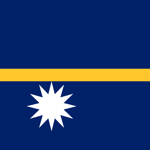 Flag of Nauru