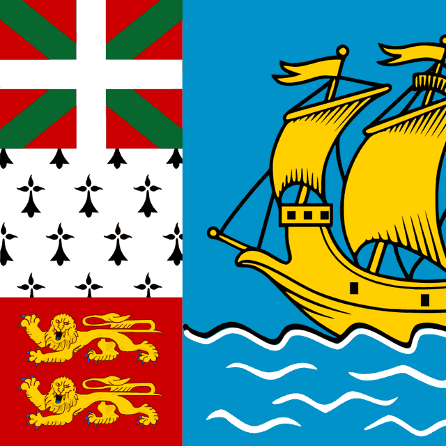 Flag of Saint Pierre and Miquelon