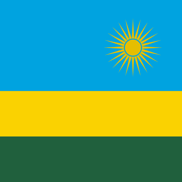 Flag of Ruanda