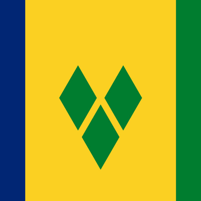 Flag of San Vicente y las Granadinas