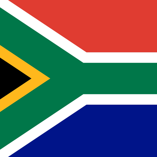 Flag of Afrique du Sud