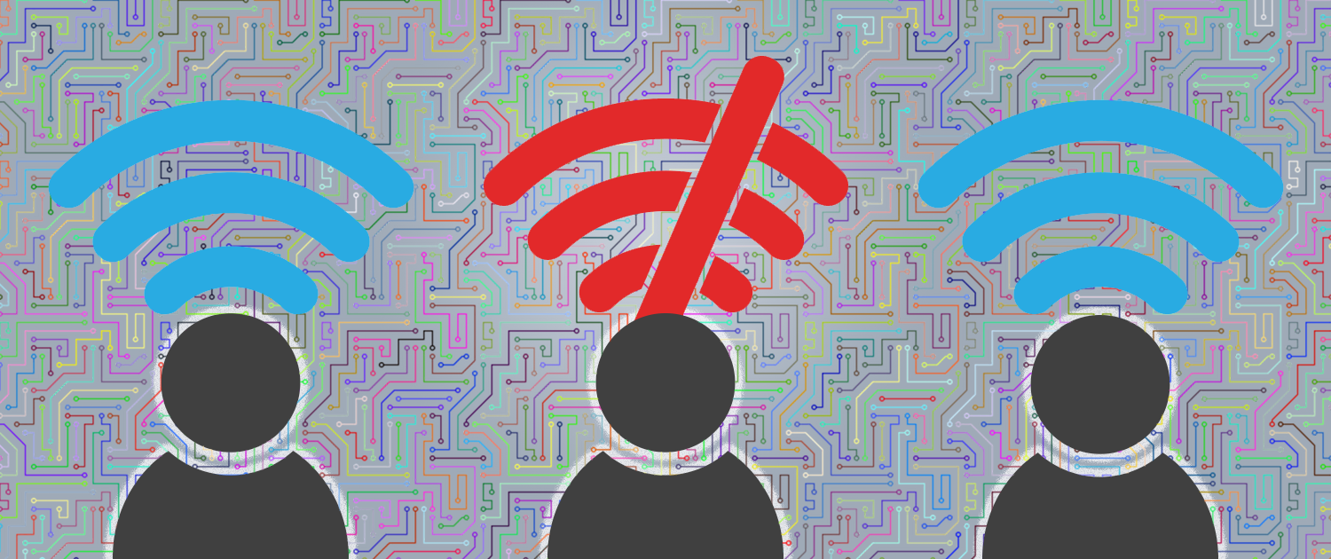 Wifi people icons