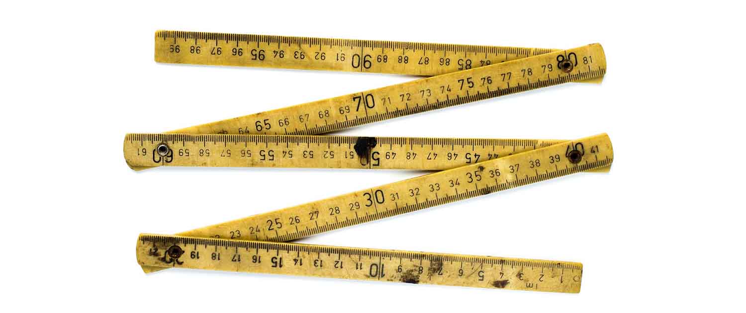 Photo of a ruler