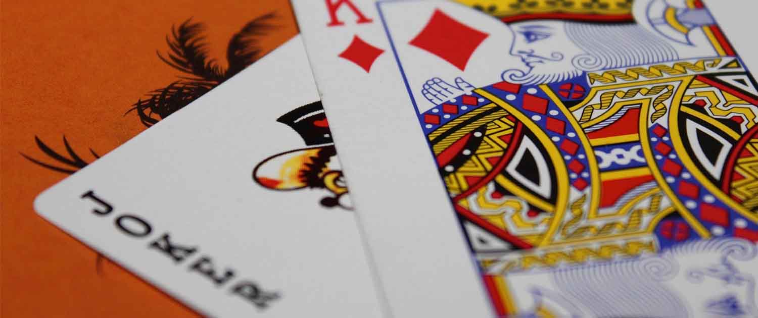 Photo of a king and joker card